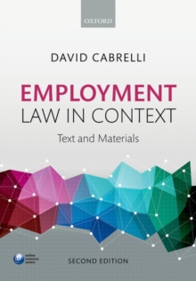 Image for Employment law in context  : text and materials
