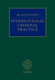 Image for Blackstone's International Criminal Practice