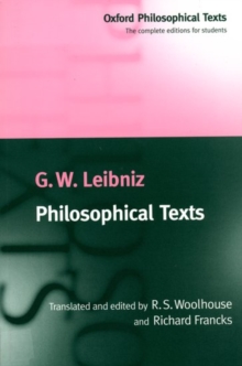 Image for Philosophical Texts