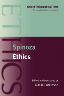 Image for Spinoza  : ethics