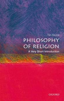 Image for Philosophy of religion  : a very short introduction