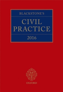Image for Blackstone's civil practice 2016  : the commentary