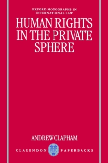 Image for Human rights in the private sphere