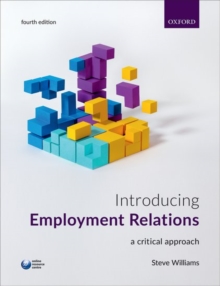 Image for Introducing employment relations  : a critical approach