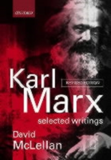 Image for Karl Marx: Selected Writings