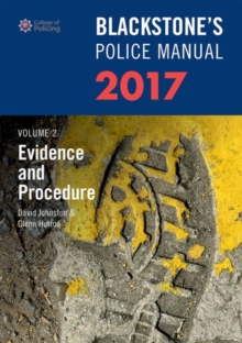 Image for Blackstone's police manualVolume 2,: Evidence and procedure 2017