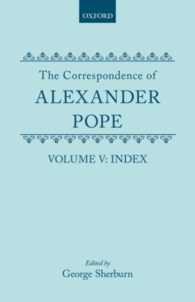 Correspondence of Alexander Pope