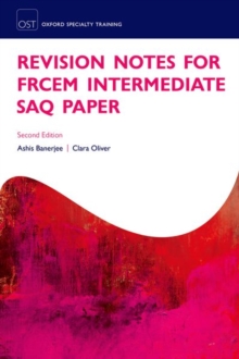 Image for Revision Notes for the FRCEM Intermediate SAQ Paper