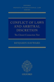 Image for Conflict of Laws and Arbitral Discretion