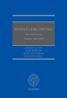 Image for Whistleblowing  : law and practice