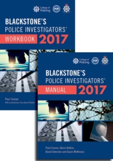 Image for Blackstone's Police Investigators' Manual and Workbook 2017