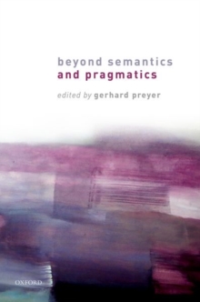 Image for Beyond Semantics and Pragmatics