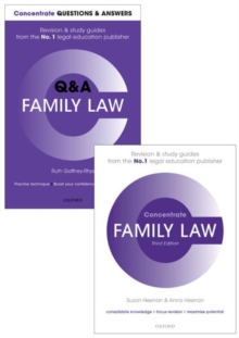 Image for Family Law Revision Pack : Law Revision and Study Guide