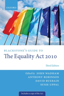 Image for Blackstone's guide to the Equality Act 2010