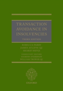 Image for Transaction Avoidance in Insolvencies
