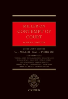 Miller on Contempt of Court
