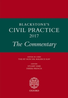 Image for Blackstone's civil practice 2017  : the commentary