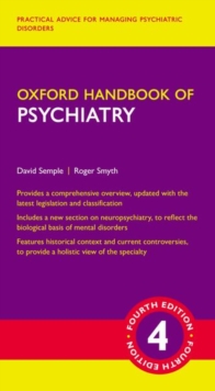 Image for Oxford handbook of psychiatry