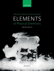 Image for Solutions Manual to accompany Elements of Physical Chemistry 7e