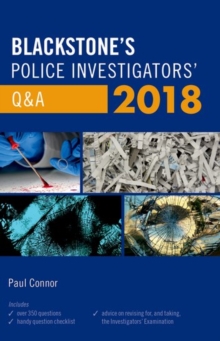 Image for Blackstone's police investigators' Q&A 2018