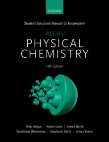 Image for Student solutions manual to accompany Atkins' Physical chemistry 11th edition