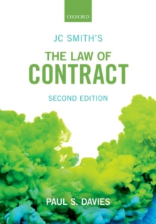 Image for JC Smith's The law of contract
