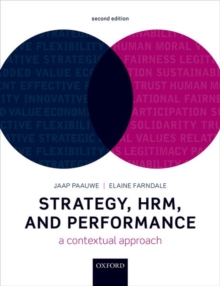 Strategy, HRM, and Performance: A Contextual Approach