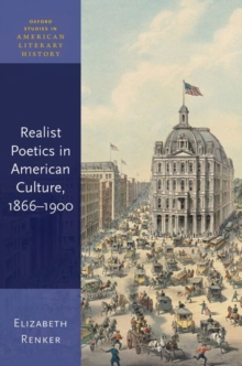 Image for Realist poetics in American culture, 1866-1900