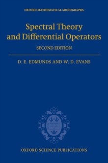 Image for Spectral theory and differential operators