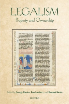 Image for Legalism  : property and ownership