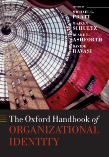 Image for The Oxford handbook of organizational identity