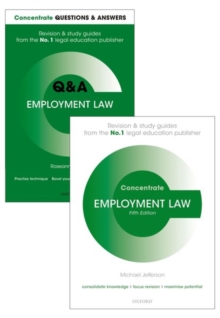 Image for Employment Law Revision Pack : Law revision and study guide