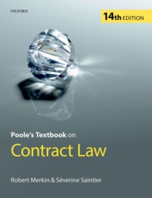 Image for Poole's textbook on contract law