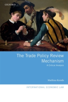 Image for The Trade Policy Review Mechanism