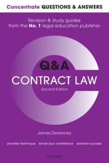 Image for Contract law  : law Q&A revision and study guide