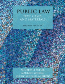 Image for Public law : text, cases, and materials