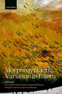 Image for Morphosyntactic variation in Bantu