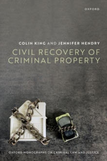 Image for Civil recovery of criminal property