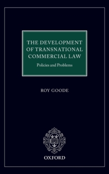 Image for The Development of Transnational Commercial Law