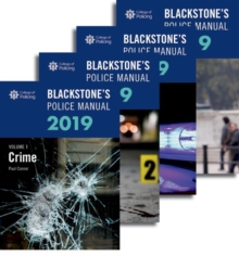 Image for Blackstone's Police Manuals 2019: Four Volume Set