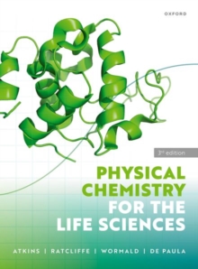 Image for Physical chemistry for the life sciences