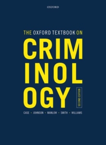 Image for The Oxford textbook on criminology