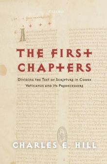 First Chapters
