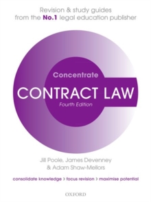 Image for Contract law  : law revision and study guide