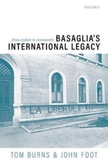Image for Basaglia's International Legacy: From Asylum to Community