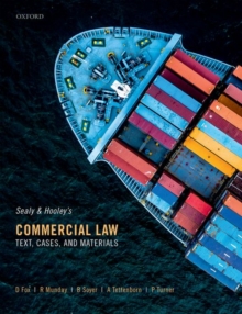 Image for Sealy and Hooley's Commercial Law