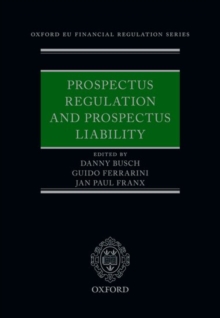 Image for Prospectus Regulation and Prospectus Liability