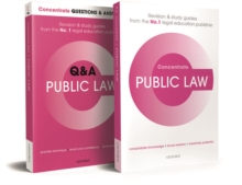 Image for Public Law Revision Concentrate Pack : Law Revision and Study Guide