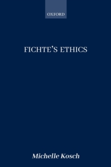Image for Fichte's ethics