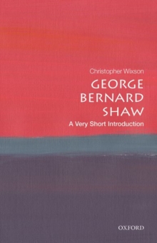 Image for George Bernard Shaw: A Very Short Introduction
